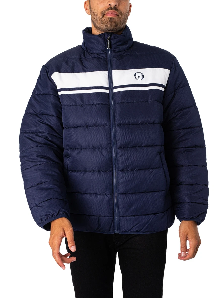 Sergio Tacchini Pour des hommes Veste legere Youngline Bleu eBay