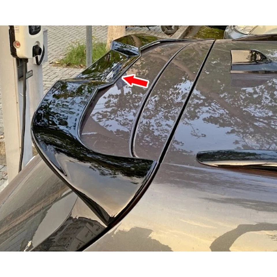 Matte Black ABS Fits MG HS AS23 SUV NEW Rear Trunk Spoiler Wing 19-23 Foto 2 de 4