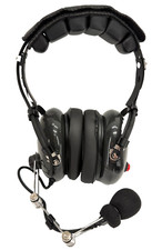 AVCOMM 2 Way Radio Headset PTT,Mini XLR 5-Pin - Aviation, Motorola, Kenwood, HAM