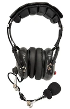 AVCOMM 2 Way Radio Headset PTT,Mini XLR 5-Pin - Aviation, Motorola, Kenwood, HAM