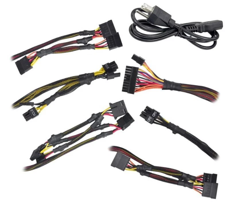 New! EVGA - 80 PLUS 600W ATX 12V/EPS 12V Power Supply - Black - 600 watt - Image 4 of 4