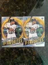 2021 Bowman Chrome Mojo Ke’BRYAN HAYES Rookie Of The Year Insert RC + Base