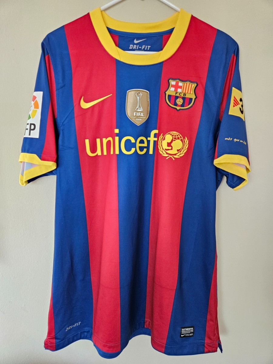 FC Barcelona - Adriano Correia Brazil match worn shirt LFP