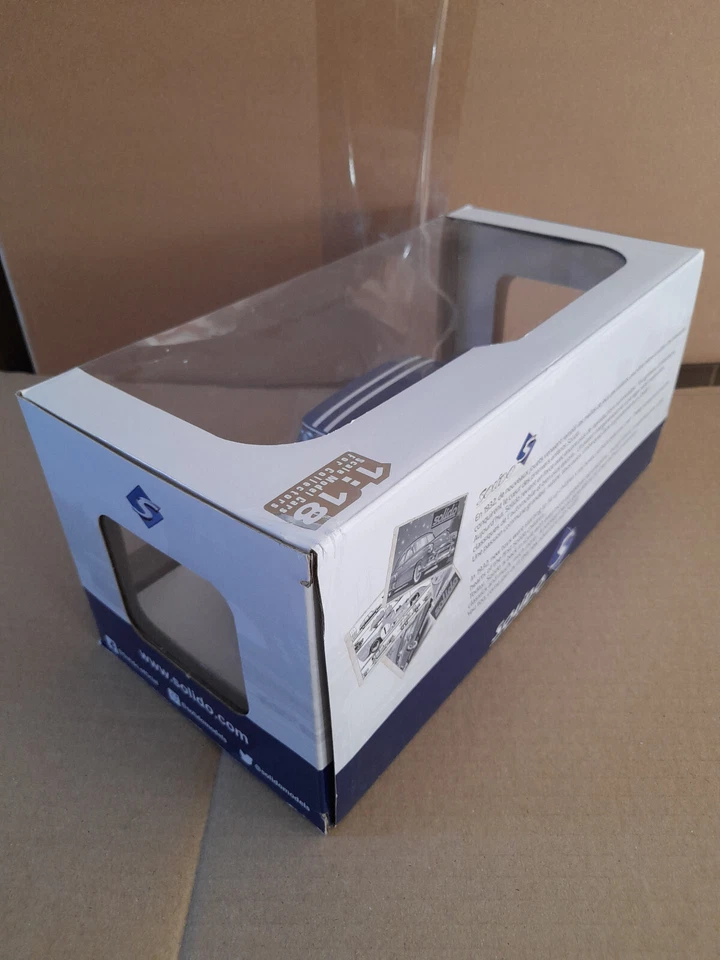 Veicolo Miniatura 1 - 18: Solido Renault 8 Gordini 1300 (Blu) - Immagine 2 di 4