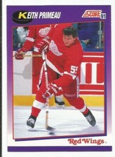 KEITH PRIMEAU 1991-92 SCORE CARD MINT CONDITION