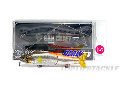 Leurre Soufre Gan Craft Jointed Claw 70 S – Coule, Mini Swimbait Pour Truite, Neuf