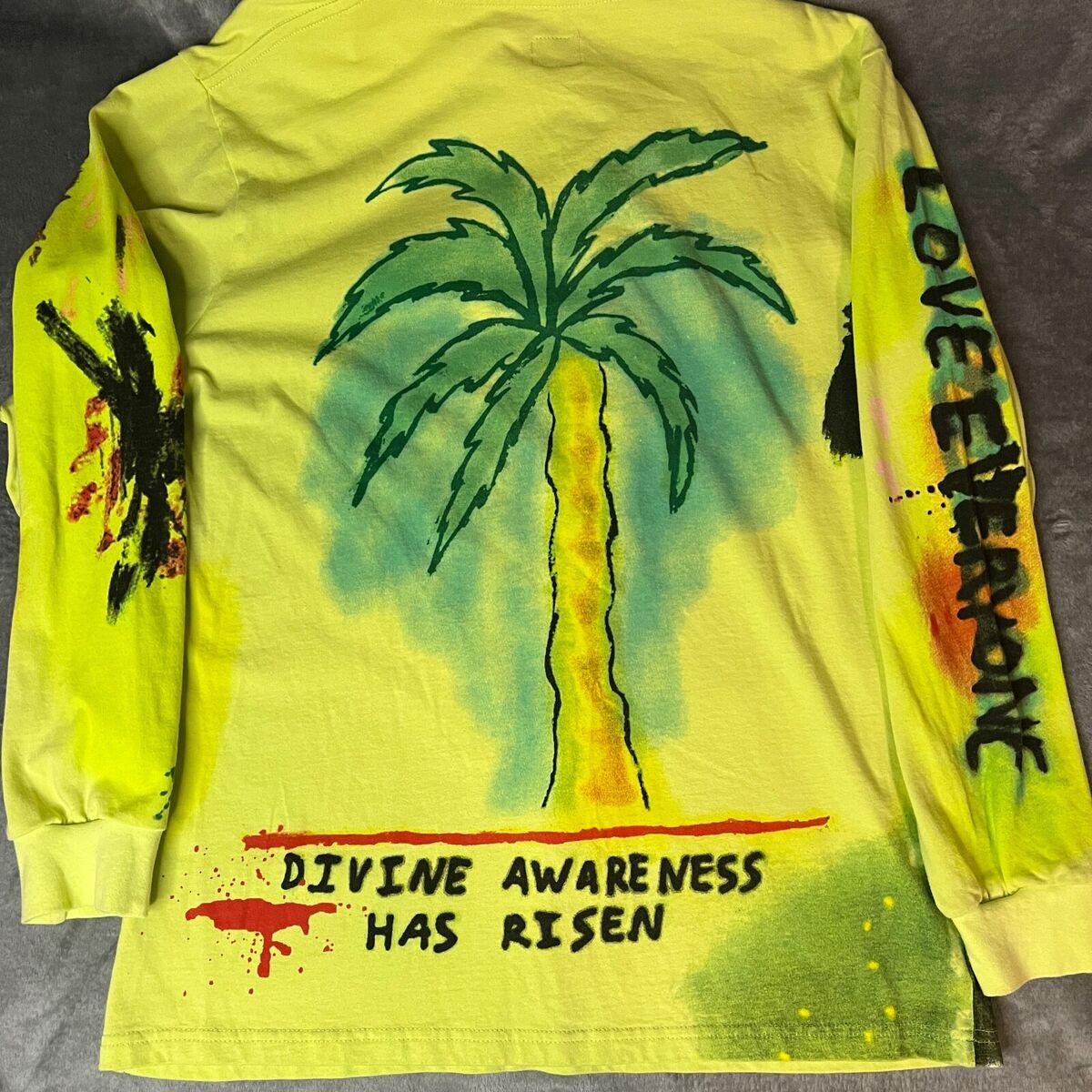 Yeezy Wes Lang Wyoming Shirt Adult Large Kanye West Jackson Yeezy Wes Lang Wyoming Shirt Adult Large Kanye West Jackson