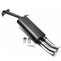 Sportauspuff Eintragungsfrei! 2X76Dtm VW Polo 5 9N