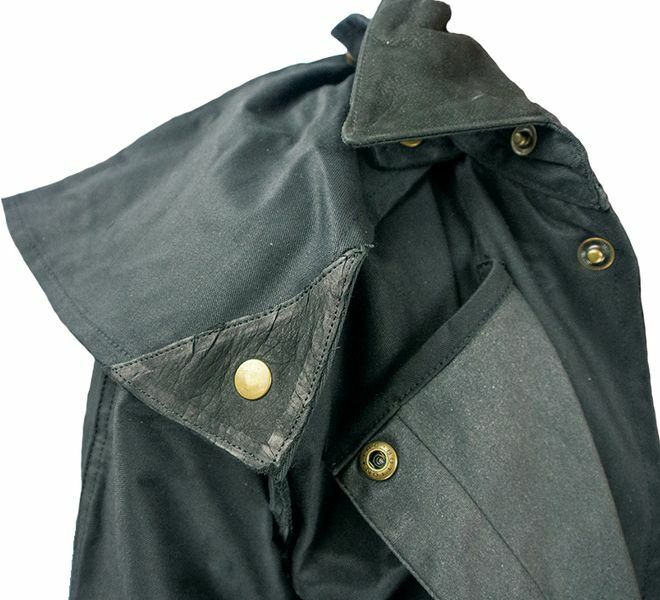 Outback Trading Gidley 2146 Veste western imperméable et respirante entièrement doublée en coton pour homme, Bronze, Petit
