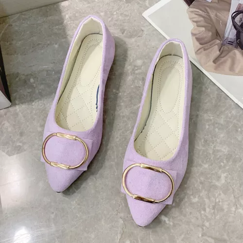 Bequemer modischer eleganter Damenschuh rutschfest flache Schuhe Slipper flache Party - Bild 11 von 75