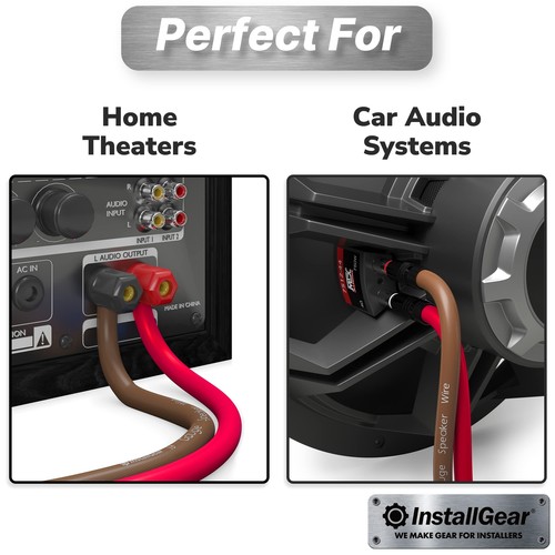 Cables Para Bocinas De Audio Calibre 16 AWG 100 Pies Ft Para Altavoces Casa Auto - Bild 6 von 6