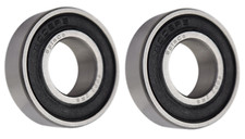  2 Each 6002-2RS, 6002LLU, 6002DDU Sealed Radial Ball Bearing 15X32X9 SpinCo