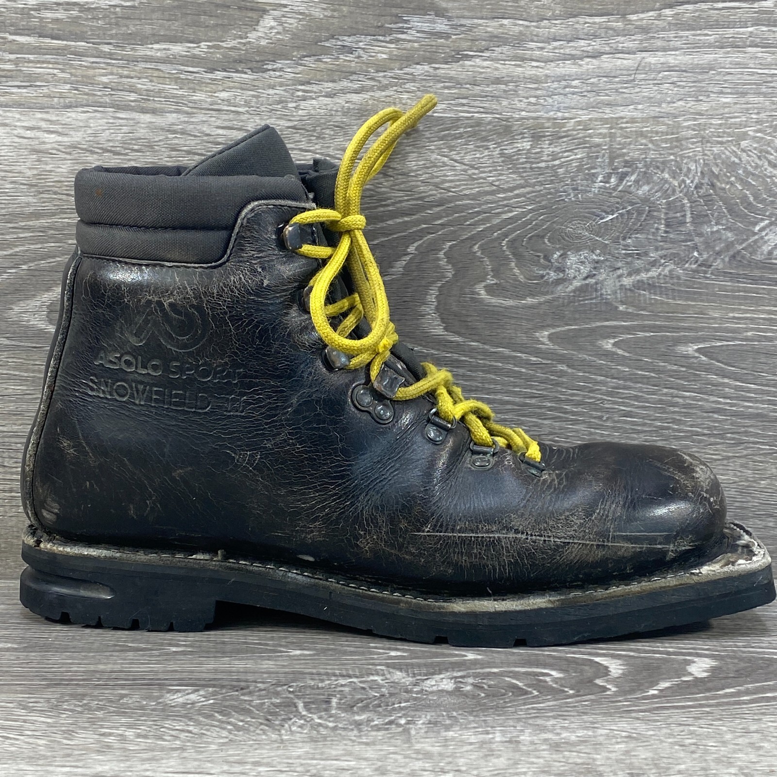 SALOMON Stivali in pelle ASOLO SPORT SNOWFIELD II X Country 3 pin norma nordica 75 mm vibrazione