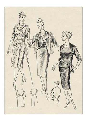 The Haslam System of Dresscutting No. 35 - 1960's Fashions - Picture 6 of 6