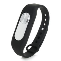 Sports Wrist Band Voice Recorder W/ 8gb Ram - Black + Silver Sports Wrist Band Voice Recorder W/ 8gb Ram - Black + Silver