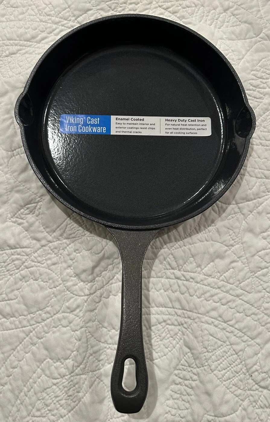 Viking Culinary Cast Iron Fry Pan - Thumbnail 5