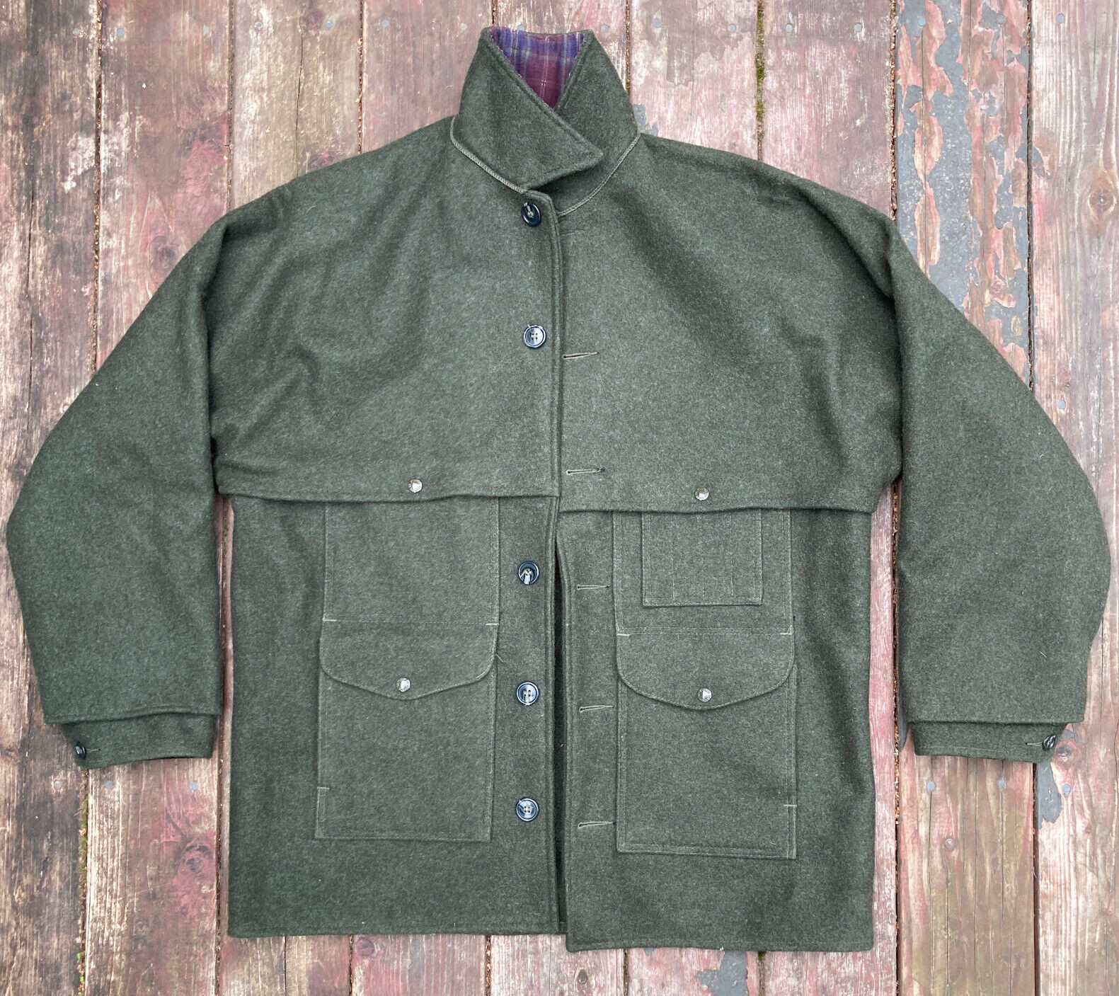 Filson Double Mackinaw Cruiser Jacket Style 83XL Size… Gem