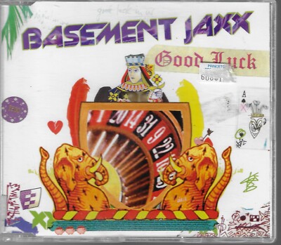 BASEMENT JAXX GOOD LUCK IMPORT CD SINGLE