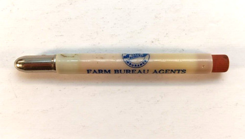 Vintage Advertising Bullet Pencil Farm Bureau Agents Kentucky