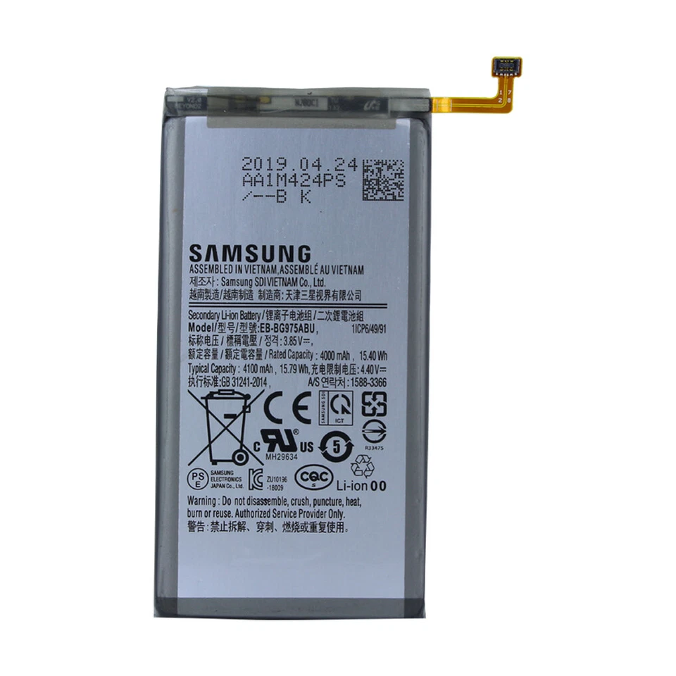Batterie origine EB-BG975ABU SAMSUNG Galaxy S10+ 4100MaH - Photo 1/1