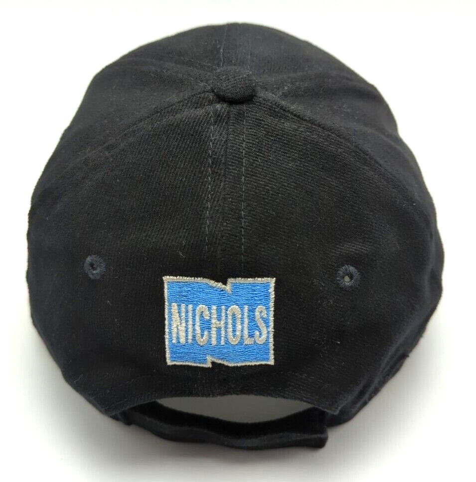 INTERSTATE LEATHER hat black adjustable cap - image 4