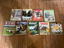 Lot of 9 Various Farm Tools & Equipment Livestock Catalogs