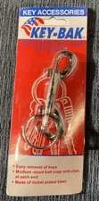 KEY-BAK 0305-906 Bolt Snap Key Holder W/One Split Ring