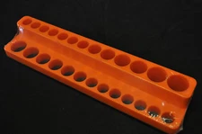 Mechanic's Time Savers Magnetic Socket Holder MTS 724 1/4"DR Bi-level Dp/Std Ora