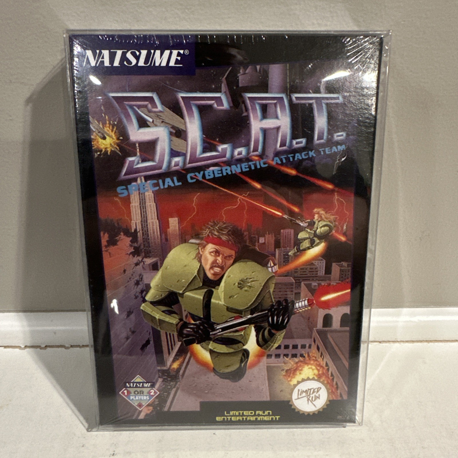 Scat Special Cybernetic Attack Team (Limited Run Games) NES Sealed NEW