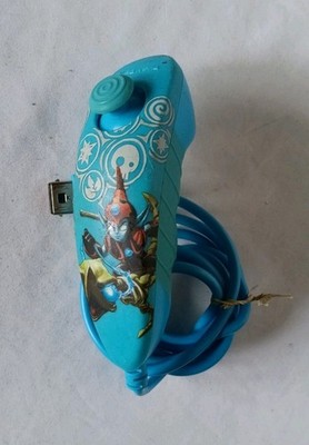 Power A Nintendo Wii Skylander  Nunchuck Blue/USED