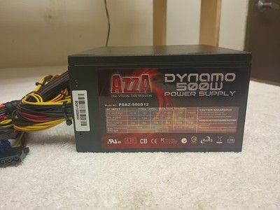 Azza PSAZ-500B12 Dynamo 500Watts  ATX Power Supply 
