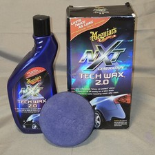 Meguiars Nxt Generation Tech Wax 2.0 W Soft Foam Applicator Pad 18 Oz Pre-owned Meguiars Nxt Generation Tech Wax 2.0 W Soft Foam Applicator Pad 18 Oz Pre-owned