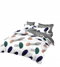 Bedding 200x220 + 2 Pillowcases 70x80 Satin 5d Lux Double Bed Duvet Set