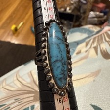 Southwest Sterling Stamped Size 6 Ring