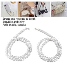 Imitation Pearl Chains Purse Handle Strap Handbag Decoration Replacement