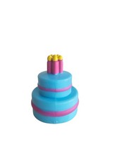 2003 Peppa Pig Replacement Cake For My Friend Becky Set