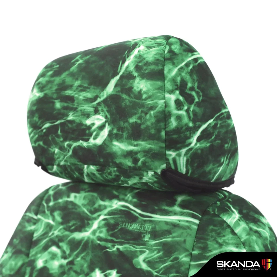 For Dodge Grand Caravan 96-00 Seat Cover Mossy Oak 1st Row Elements Largemouth Foto 2 de 4