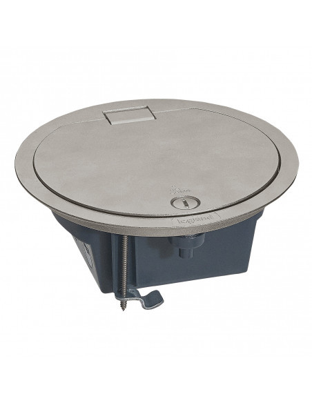 Boîte de sol IP66 étanche Legrand 4 modules inox pour un nettoyage à grande eau