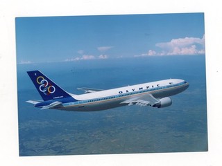 Promotional Photograph of Airbus A300 600R in Olympic Airways Colours SX BEK