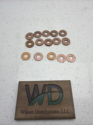 #ad 1 2 X 1 1 4 Silicon Bronze Flat Washers Marine Grade Standard Round Washer Qty25 $36.24