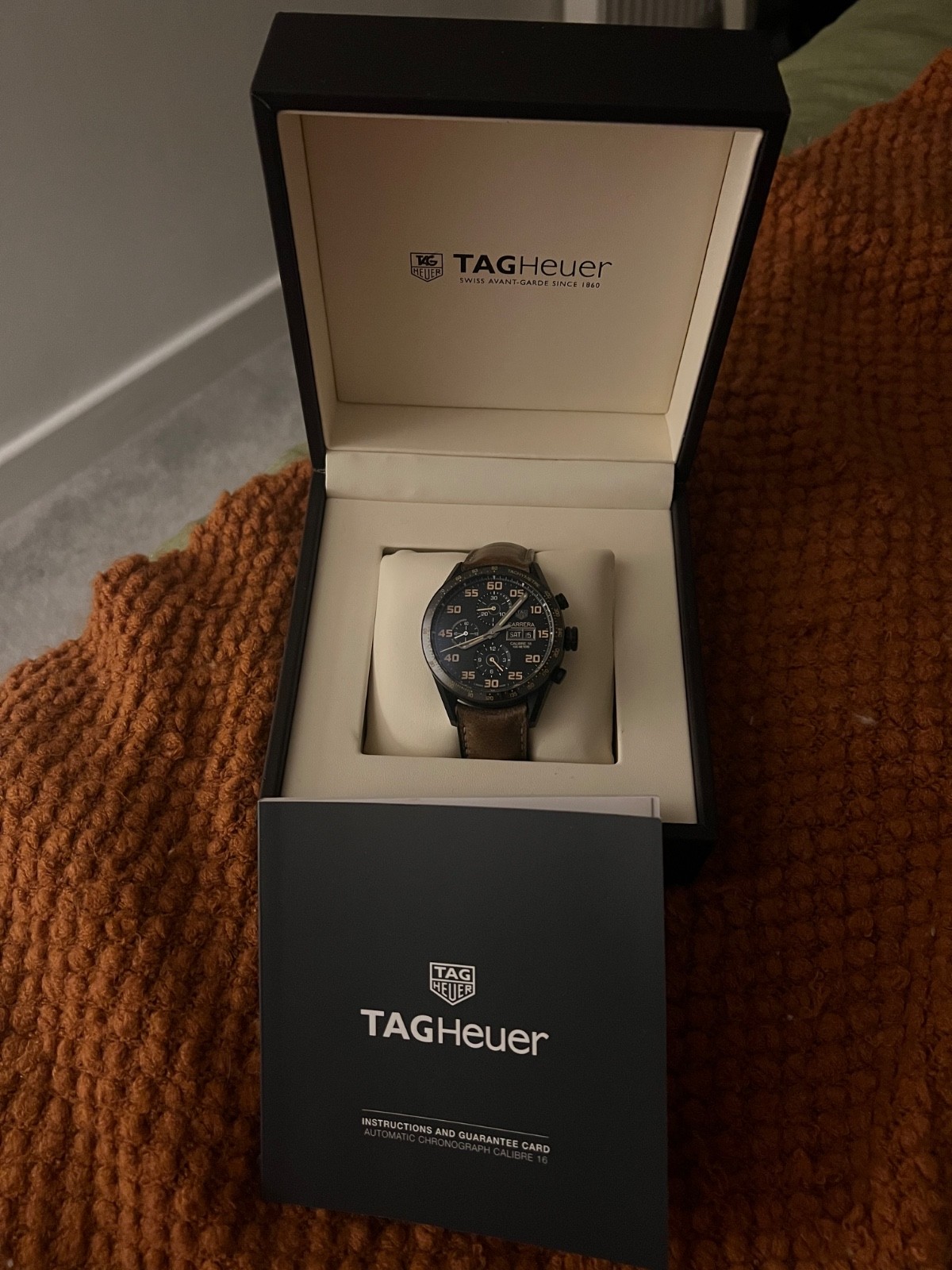 tag heuer calibre 16 100 meters