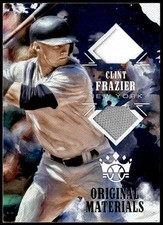 2018 Panini Diamond Kings #OM-CF Clint Frazier DK Originals Dual Jersey E5