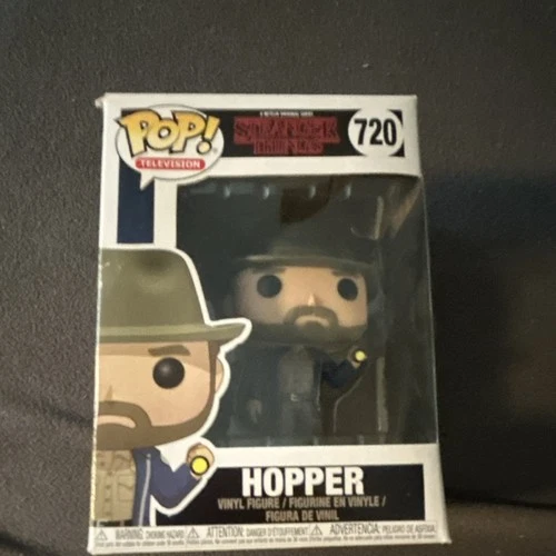 Funko Pop! Vinyl Stranger Things Hopper #720 Television Figure 2018