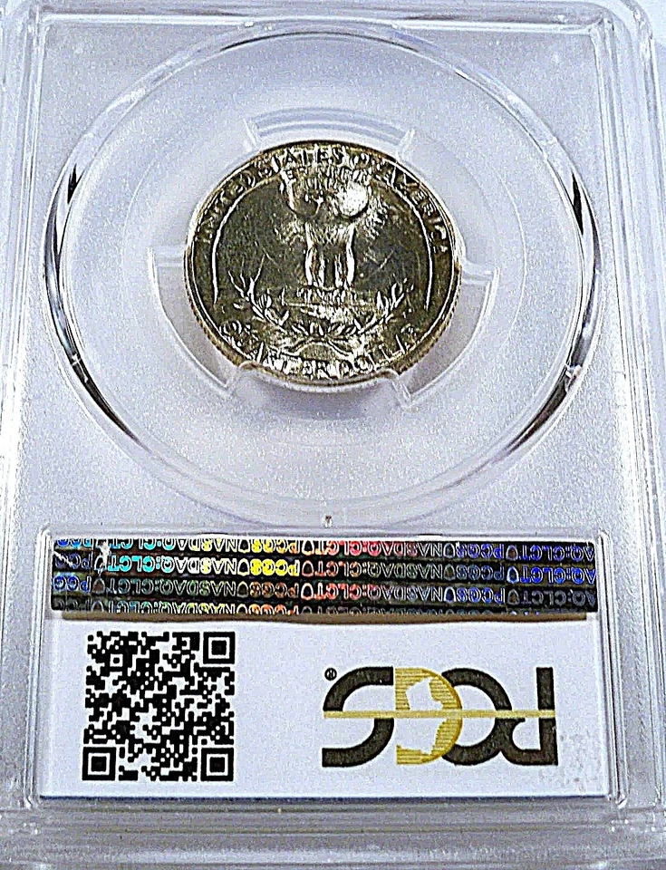 1944-P WASHINGTON Silver Quarter PCGS MS66 / HARD TO FIND / PROOF LIKE - Image 2 of 4