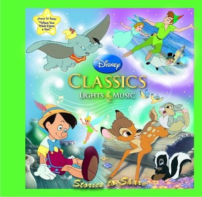DISNEY CLASSICS LIGHTS AND MUSIC BOOK By Editors Of Publications International