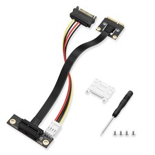 Mini PCIE Wireless Network Card to PCIe X1 Extender Cable Mini-Pcie to PCI-X1...
