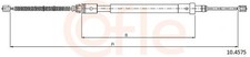 Bremsseil Seilzug Feststellbremse COFLE 10.4575 für CITROËN XSARA N1 N0 Break N2