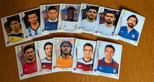 12 Panini Fußball Sticker FIFA WORLD CUP 2014 Brasilien