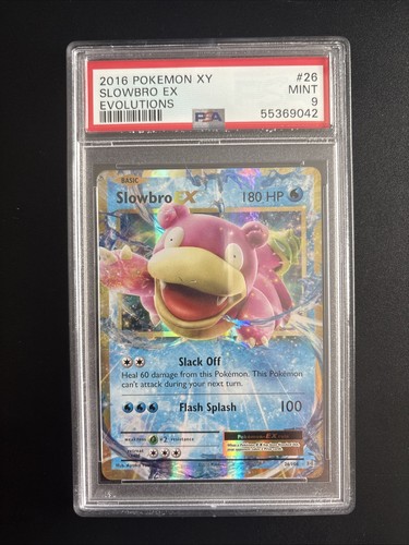Slowbro-EX graded PSA 9 for sale on eBay