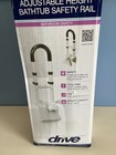 BATHTUB SAFETY GRAB BAR   Safety Rail -  by Drive  ADJUSTABLE to Fit Most Tubs — photo 1